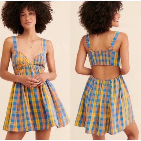 New! ‎ Free People Bridget Mini Dress Size Medium - Picture 2 of 16